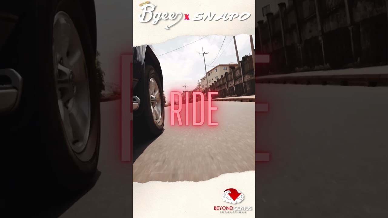 New music out now on all platforms  Bgee ft. Snapo - Ride