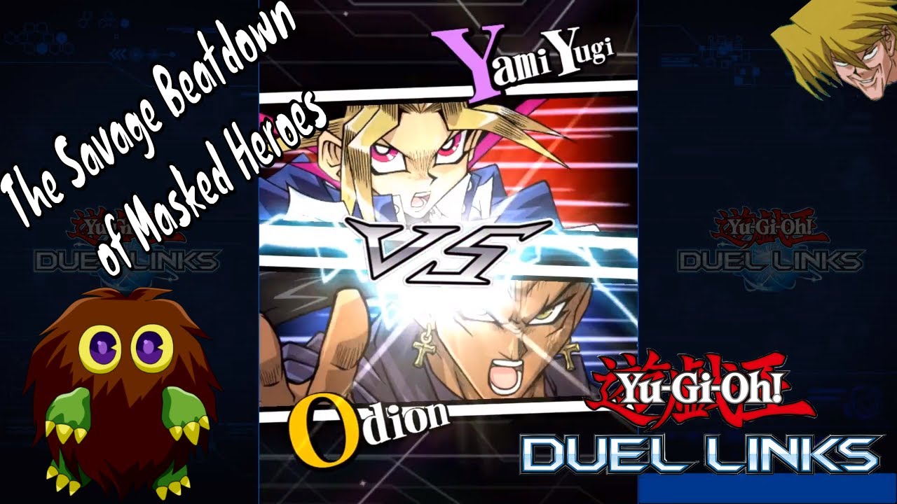 Yugioh Duel Links - The Savage Beatdown of Masked Heroes