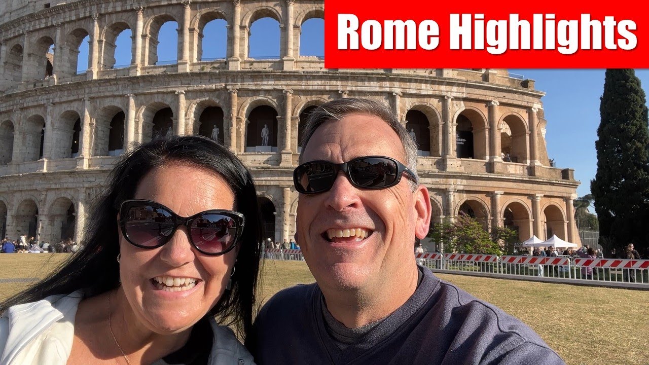 Rome Italy Highlights | Colosseum, Pantheon, Spanish Steps, Palatine Hill & More | Civitavecchia