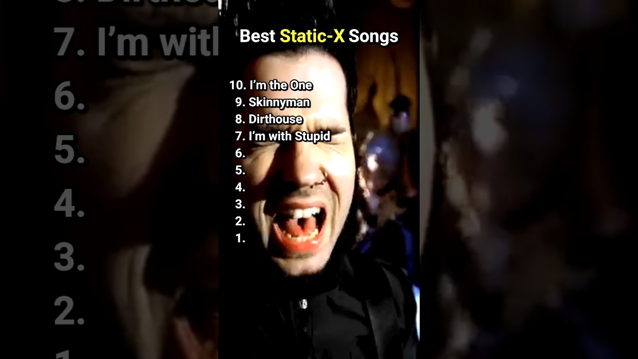 Top 10 Best Static-X Songs #staticx #top10 #bestsongs #bestmusic