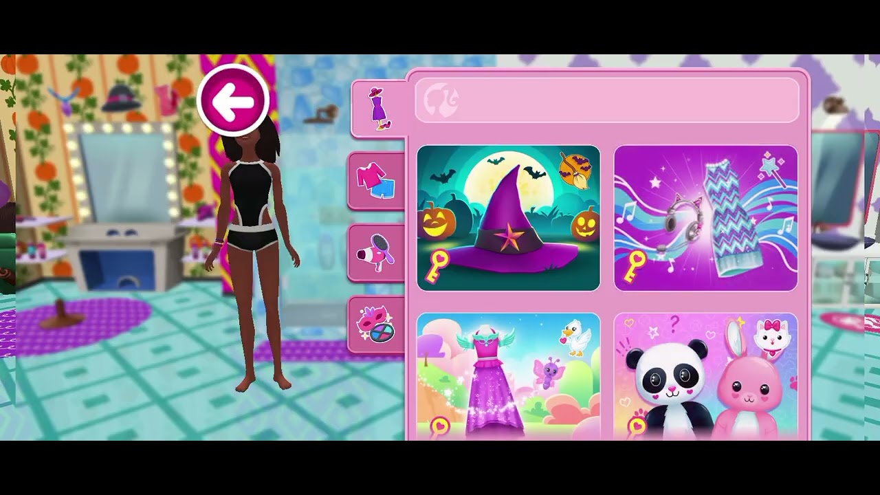 Barbie dream house adventure game good night part 💝@wmbarbiesworld 