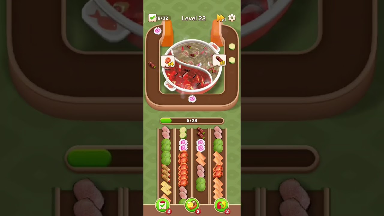 Hotpot Flow Level 22 Walkthrough Solution 