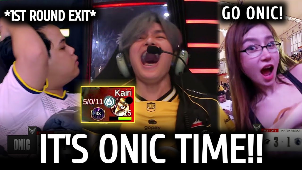 KAIRI KAJA JUNGLE?! ONIC ID ELIMINATED THE INDO REPS TLID IN THE 1ST ROUND OF MPL ID S15 PLAYOFFS 😱