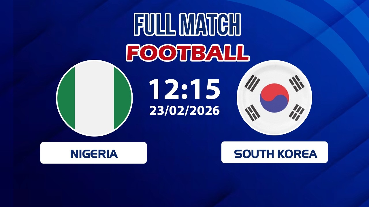 🔴 Nigeria vs South Korea | A Storm of Speed Sweeps All Away
