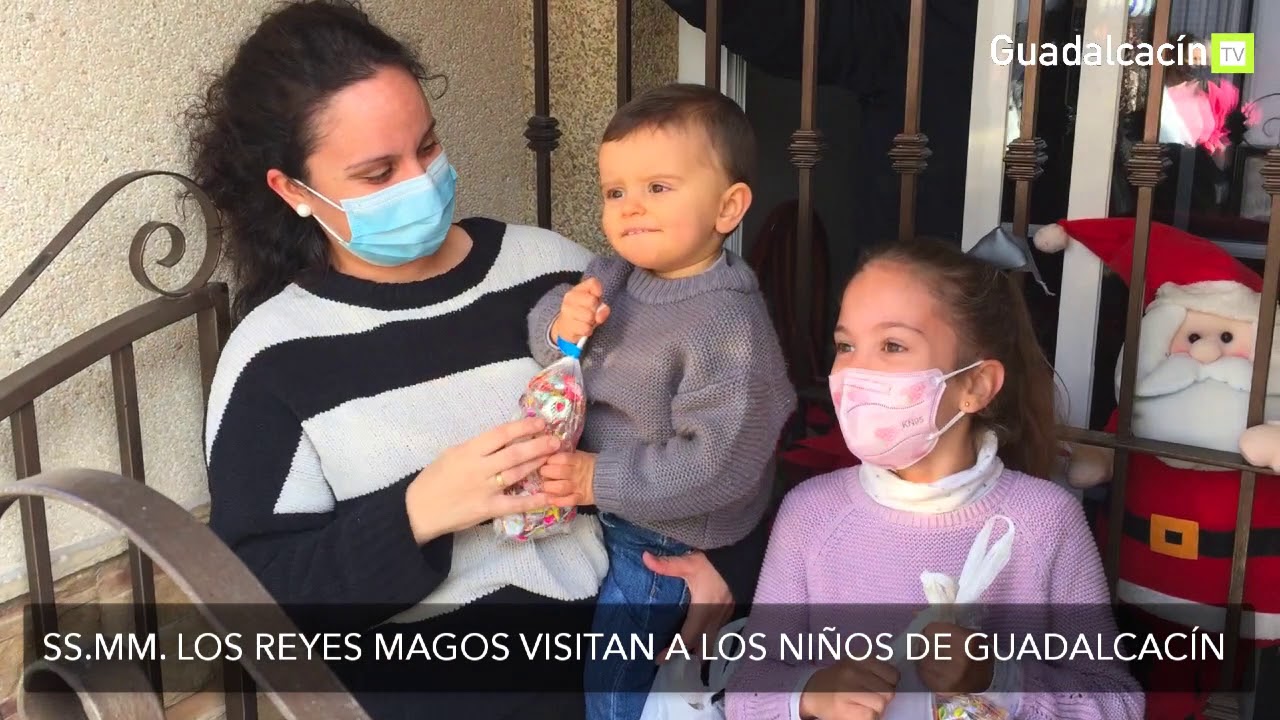 Visita de los Reyes Magos a los niños de Guadalcacín, Guadalcacín TV 2019