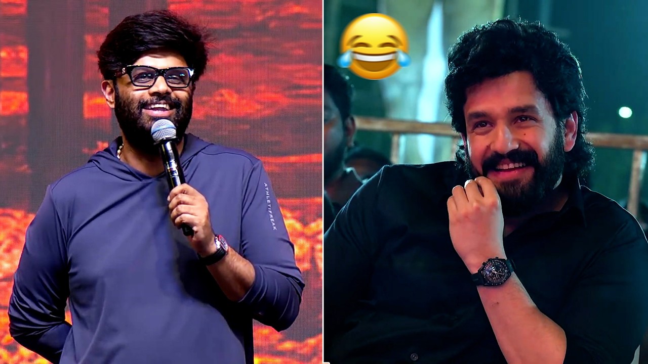 Naga Vamsi Speech at Lenin Grand Pre-Release Event | Akhil Akkineni's Hilarious Reaction 😂