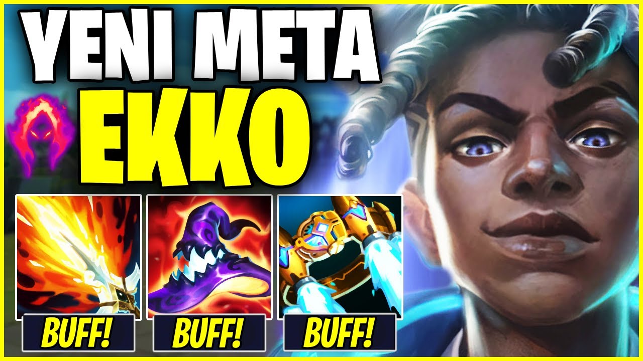 YENİ BUFFLI EŞYALARLA OYUNU TEK BAŞINA TAŞIYAN EKKO JUNGLE! (&Ccedil;OK HIZLI LİG ATLAYACAKSINIZ!)