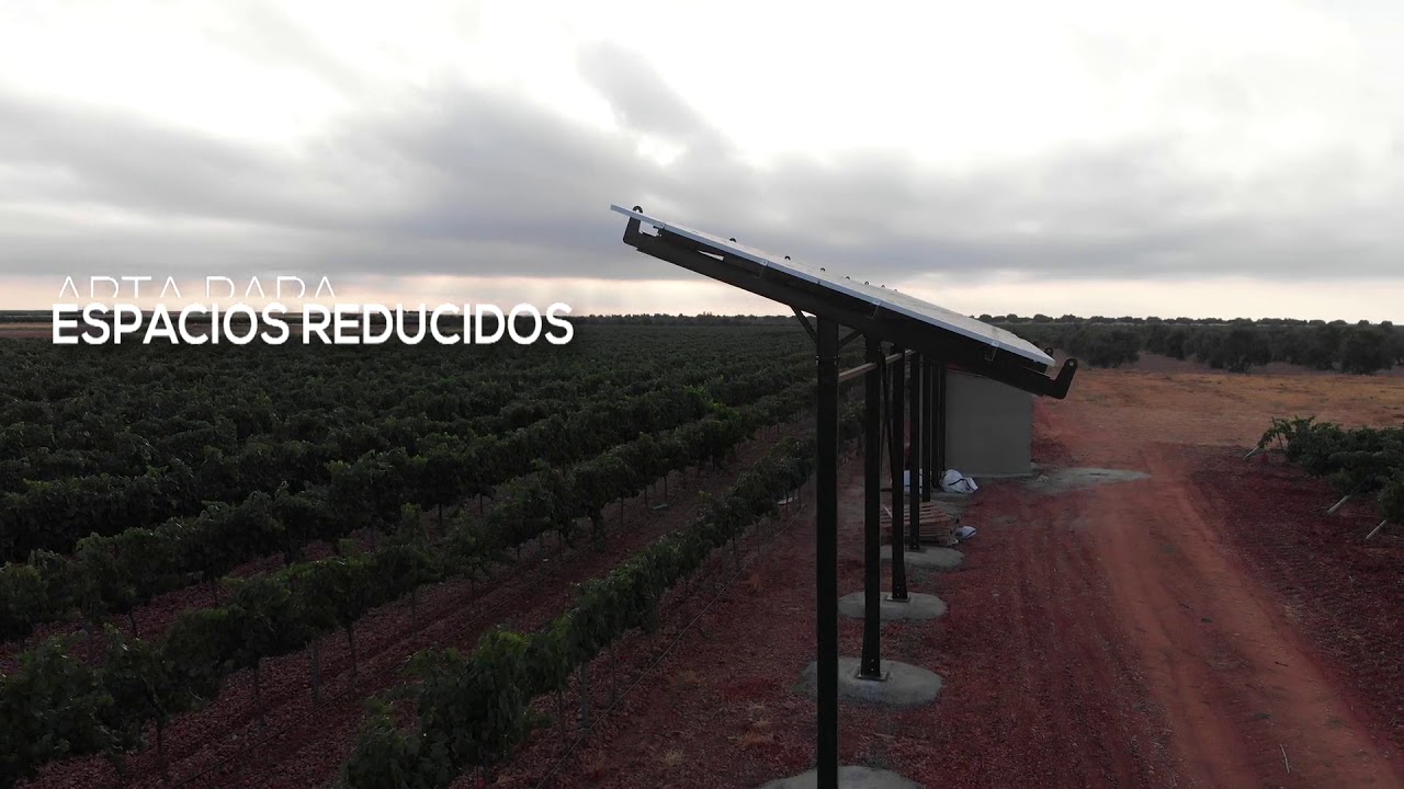 Estructura elevada en porche reducido