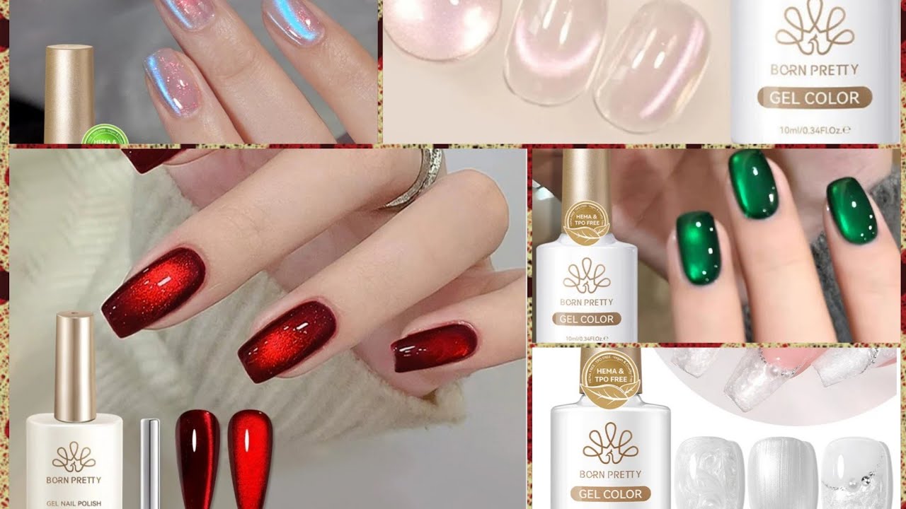 New Born Pretty gel polishes swatching 