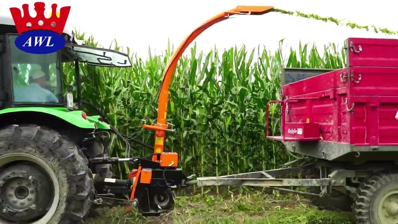 Forage harvester silage machine