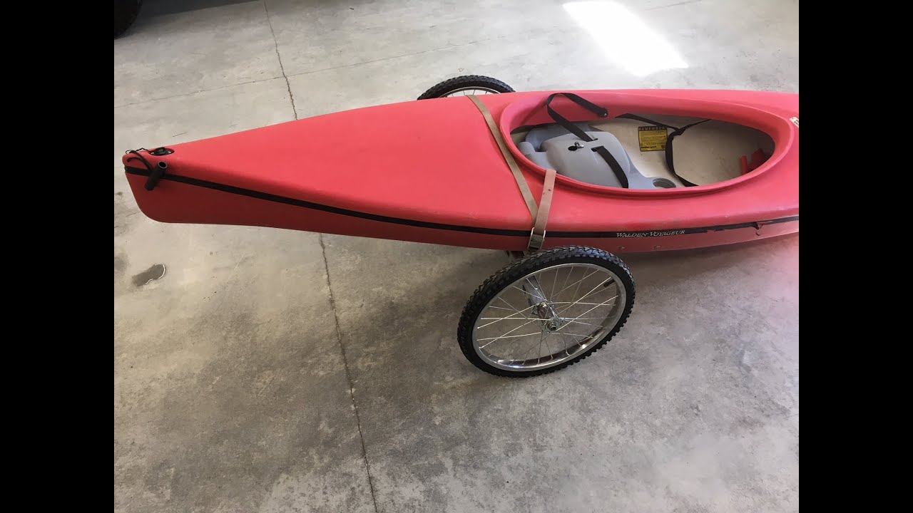 Build Your Own DIY Kayak Cart That Can Handle Rough Terrain