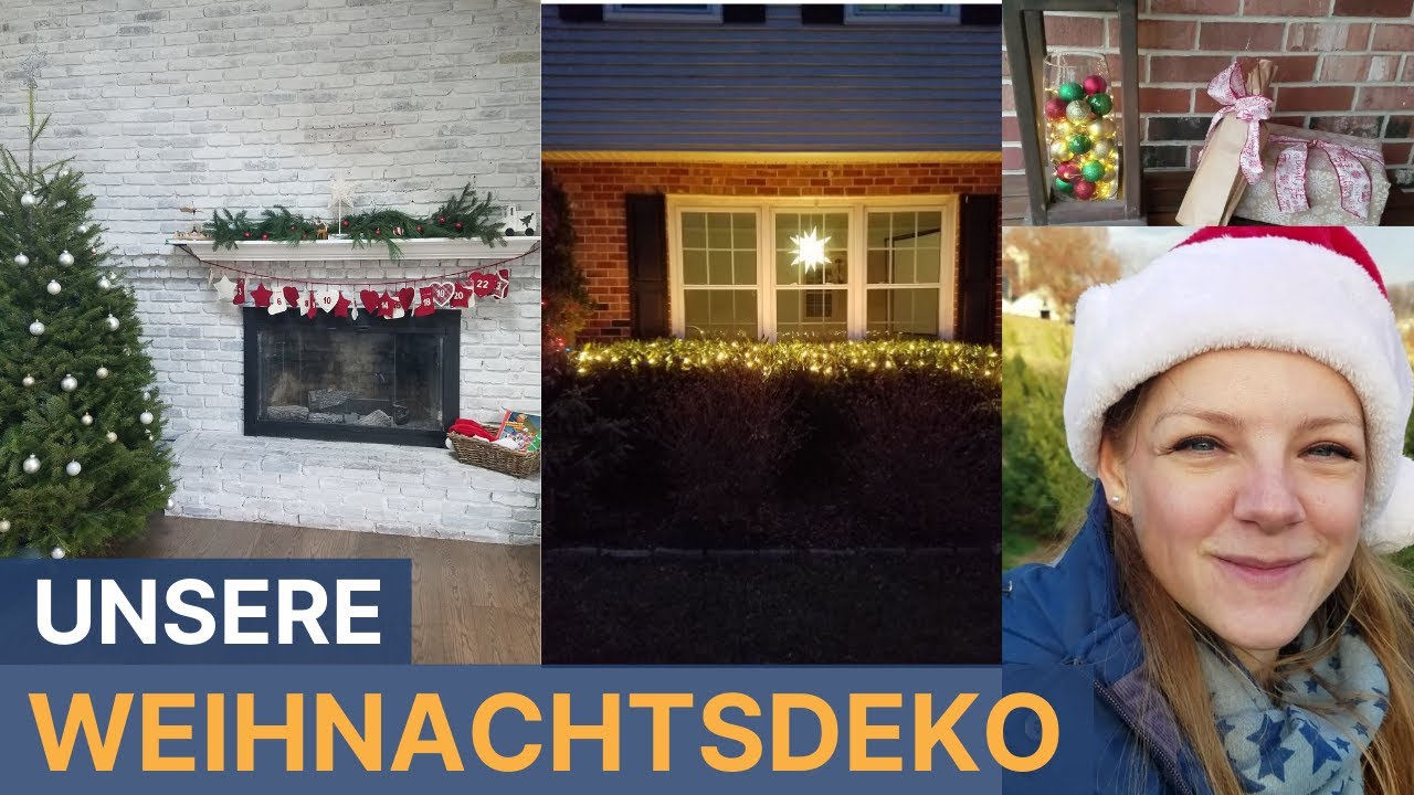 Weihnachtsbaum kaufen und Haus dekorieren
