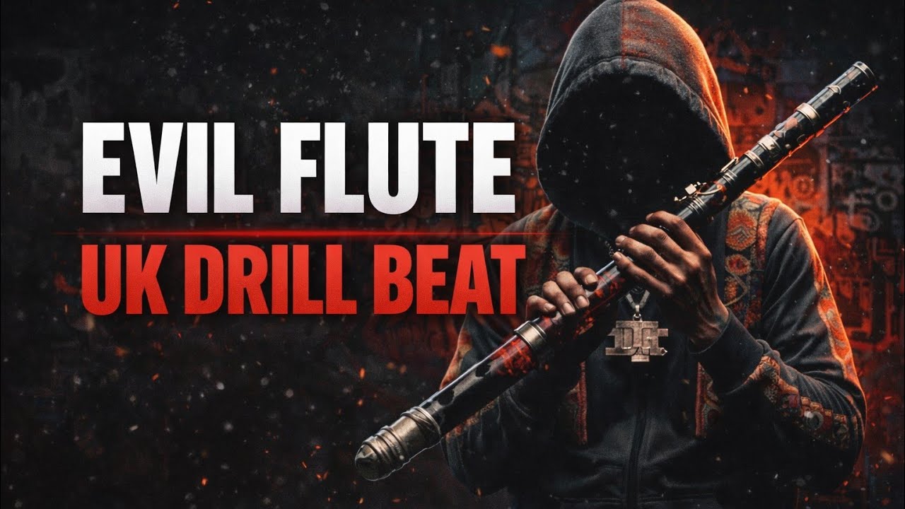 Evil Flute UK Drill Type Beat | Aggressive Dark Ethnic Drill | Hard 808s | Free For Non-Profit