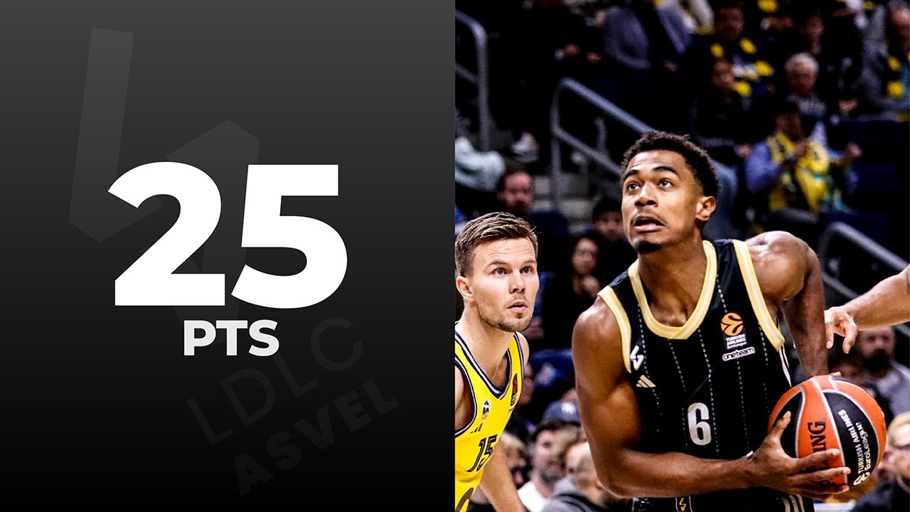 Theo Maledon SHINES in ASVEL´s win over Baskonia!