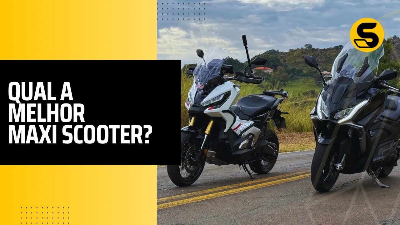 A melhor maxi scooter? Comparei a X-ADV com a AK550!