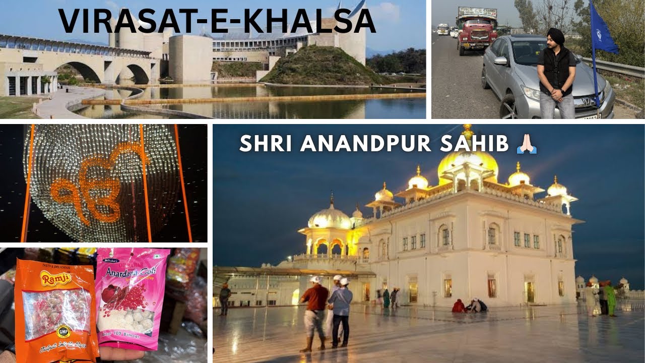 SHRI ANANDPUR SAHIB ❤️(BANDER NE FD LEYA🐒 😱) MOUNTAIN 🏔️ DA VIEW BHUT SOHNA😍(AMRIT BHULLAR VLOGS)🤗