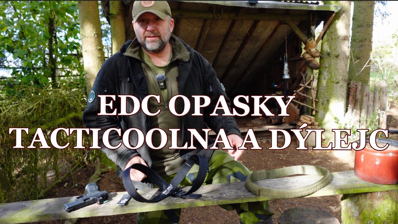 EDC opasky - Tacticoolna a Dýlejc