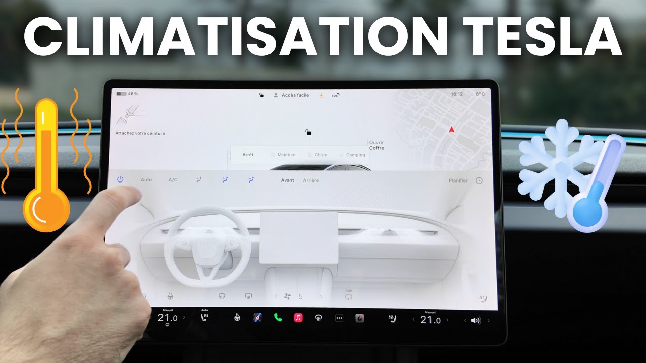 Comment Fonctionne la Climatisation sur Tesla - Tutoriel Complet 2025