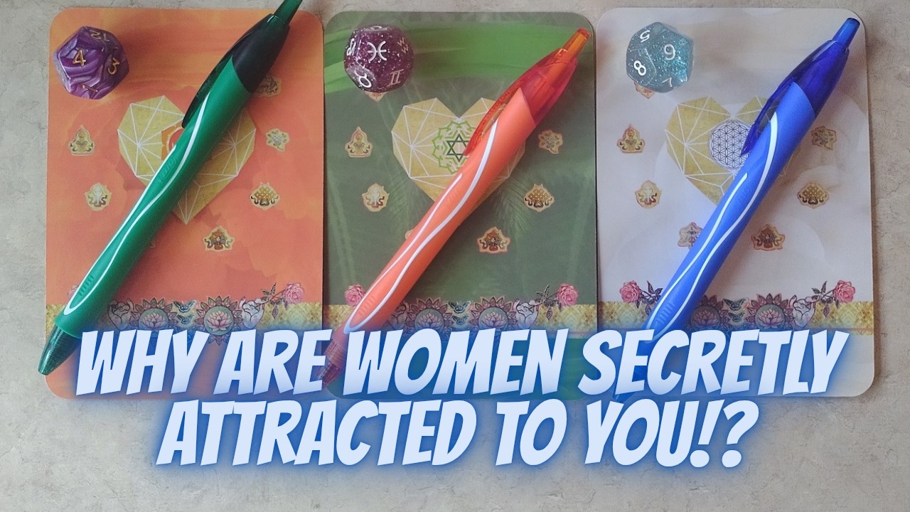 Why Are Women Secretly Attracted To You?! 🫦👅🥰😍 | Psychic Pick A Card Tarot Reading ✨🔮🧿
