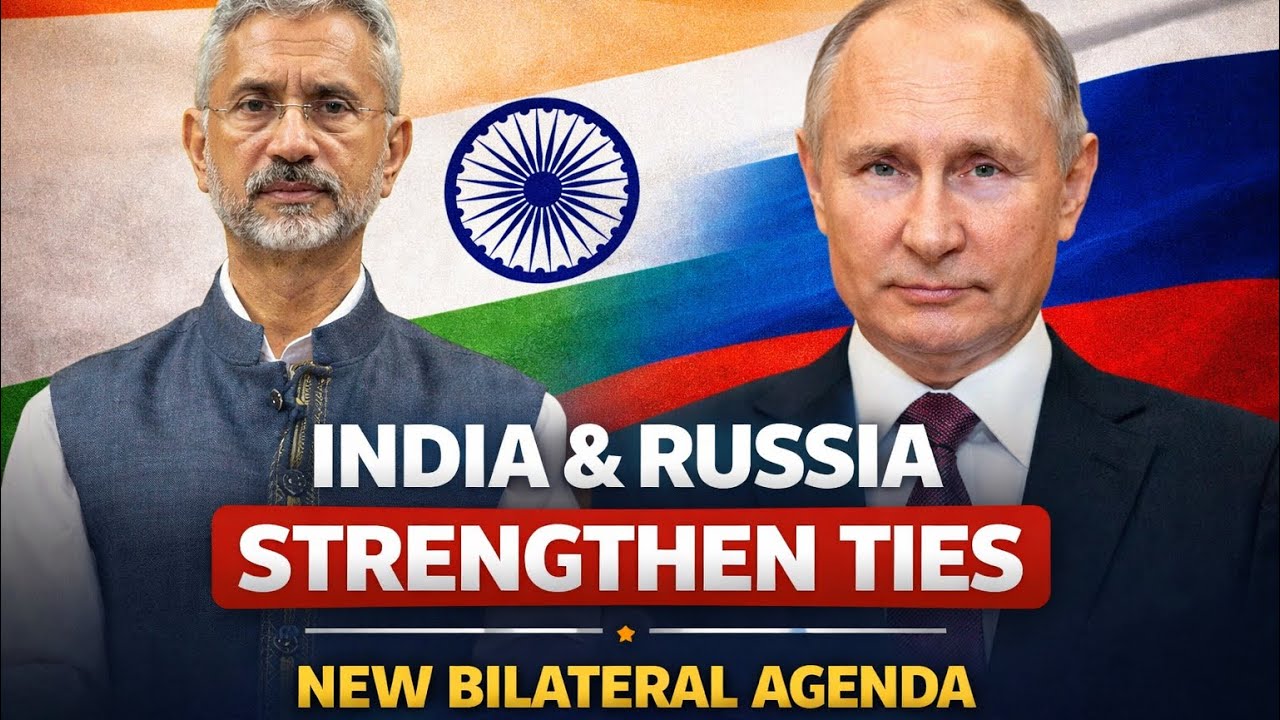INDIA & RUSSIA: WHAT&rsquo;S NEXT? JAISHANKAR&rsquo;S BIG STATEMENT! NEW BILATERAL AGENDA 