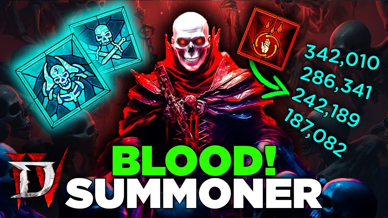 Unlimited Power Blood Summoner Necromancer from Lvl 1 to 100 Build Guide