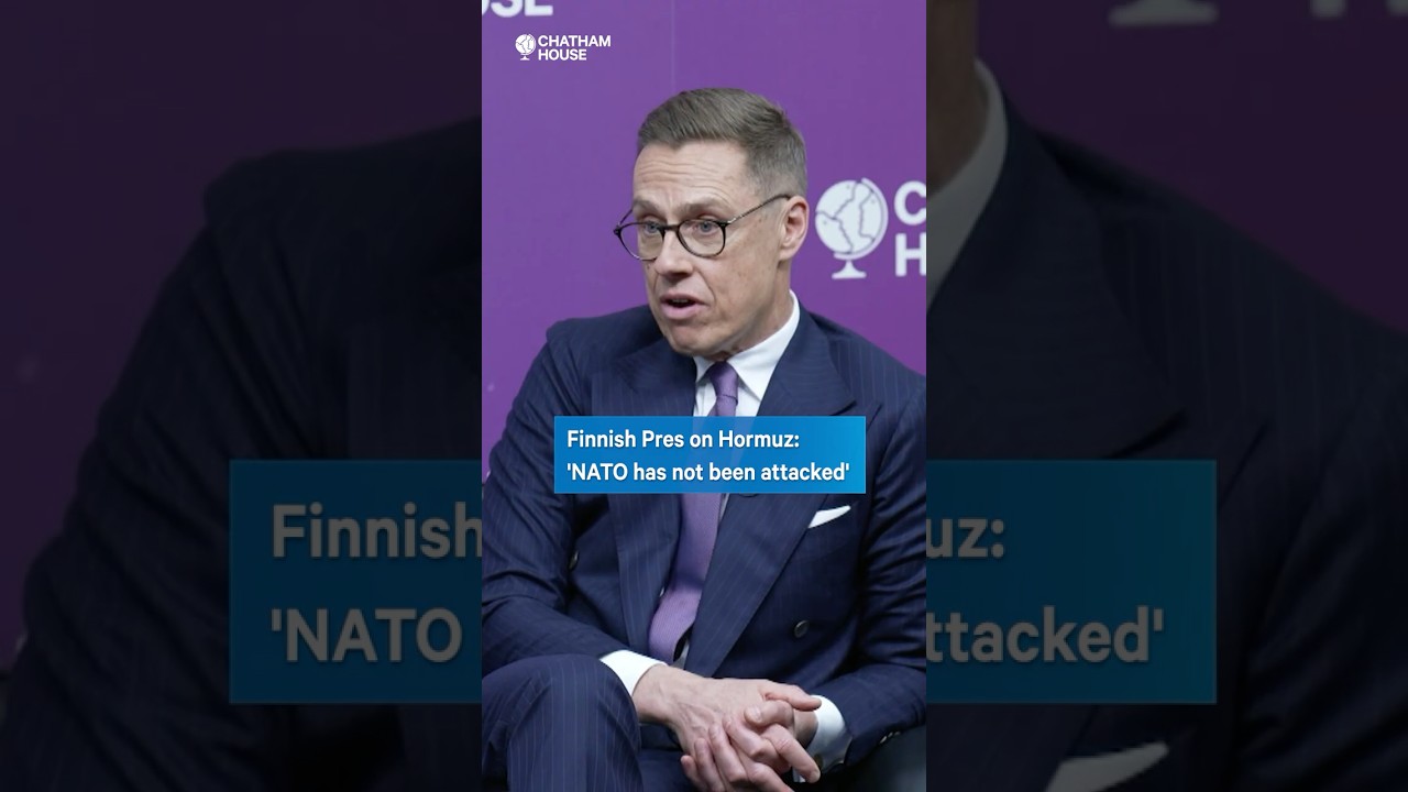 Президент Финляндии об Ормузском проливе: &laquo;НАТО не подвергалось нападению&raquo;.