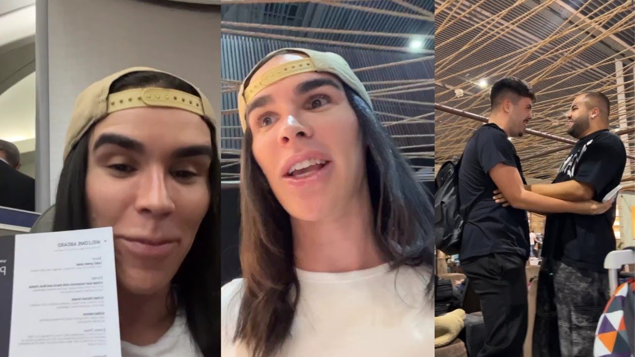 Rafa,Lucas e Alvaro vão para Los Angeles fazer intercâmbio |stories Rafa Uccman