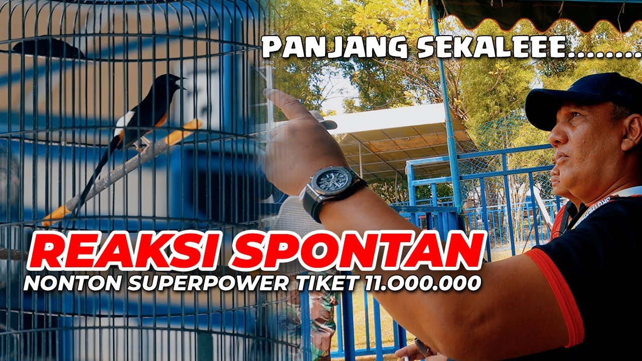 Reaksi Spontan H. M. Hidayat Batubara Nonton SuperPower Tiket 11.000.000 SMM feat Robinson