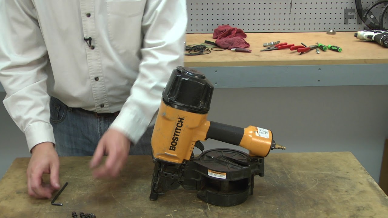 Bostitch Nailer Repair - How to Replace the Cylinder Seal