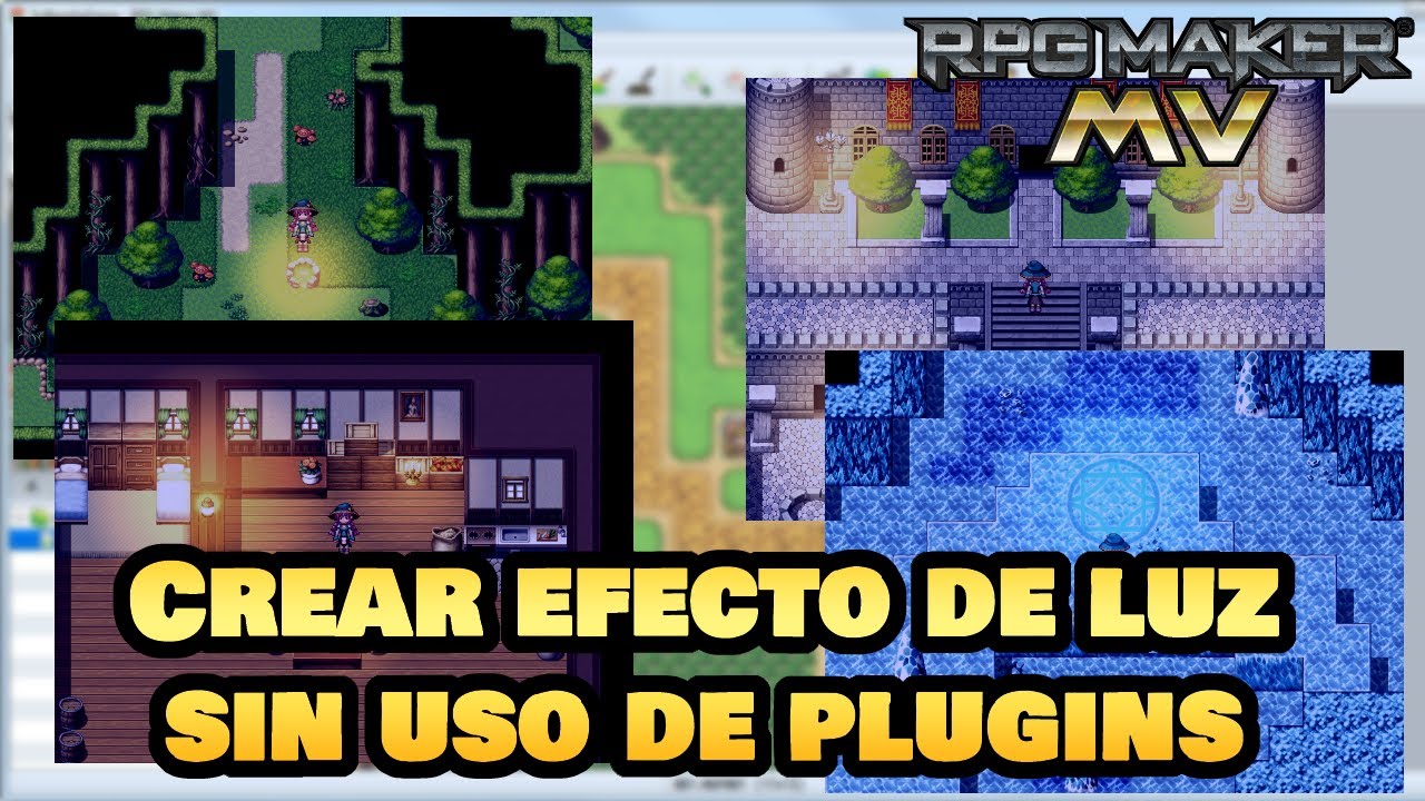 Añadir efectos de luz sencillos sin plugins | Tutorial RPG Maker MV