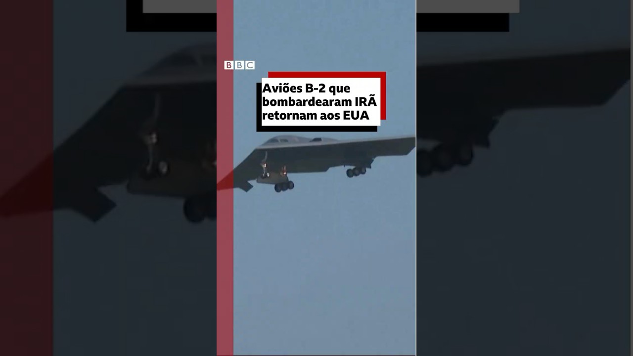 Bombardeiros B-2 retornam aos EUA após atacar Irã