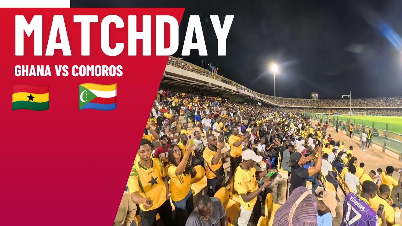 GHANA MATCH DAY VLOG