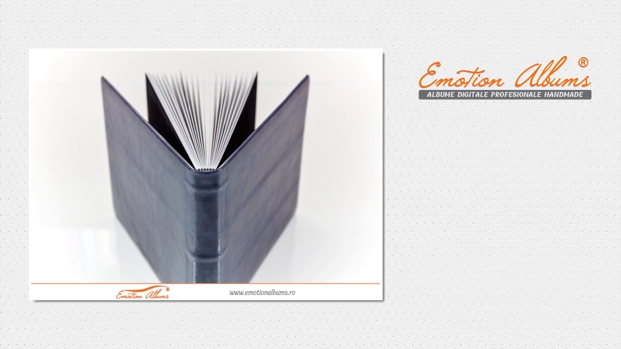 Album ziua nuntii handmade din piele | Emotion Albums