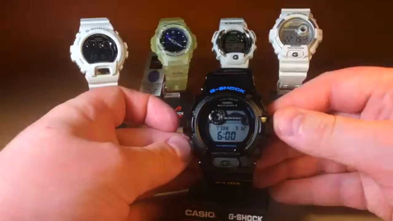 Обзор и настройка часов Casio G-Shock GWX-8900-1JF [3278]