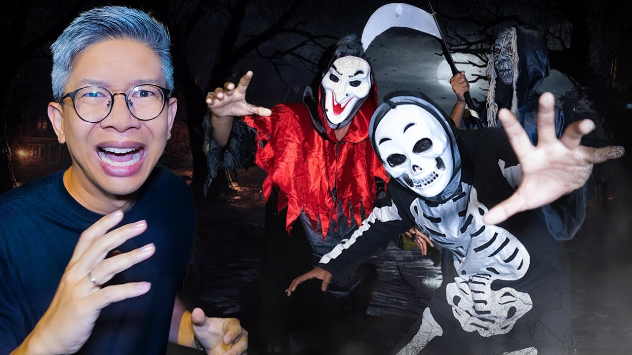 SEMBUNYI-SEMBUNYIAN DARI 3 HANTU!!