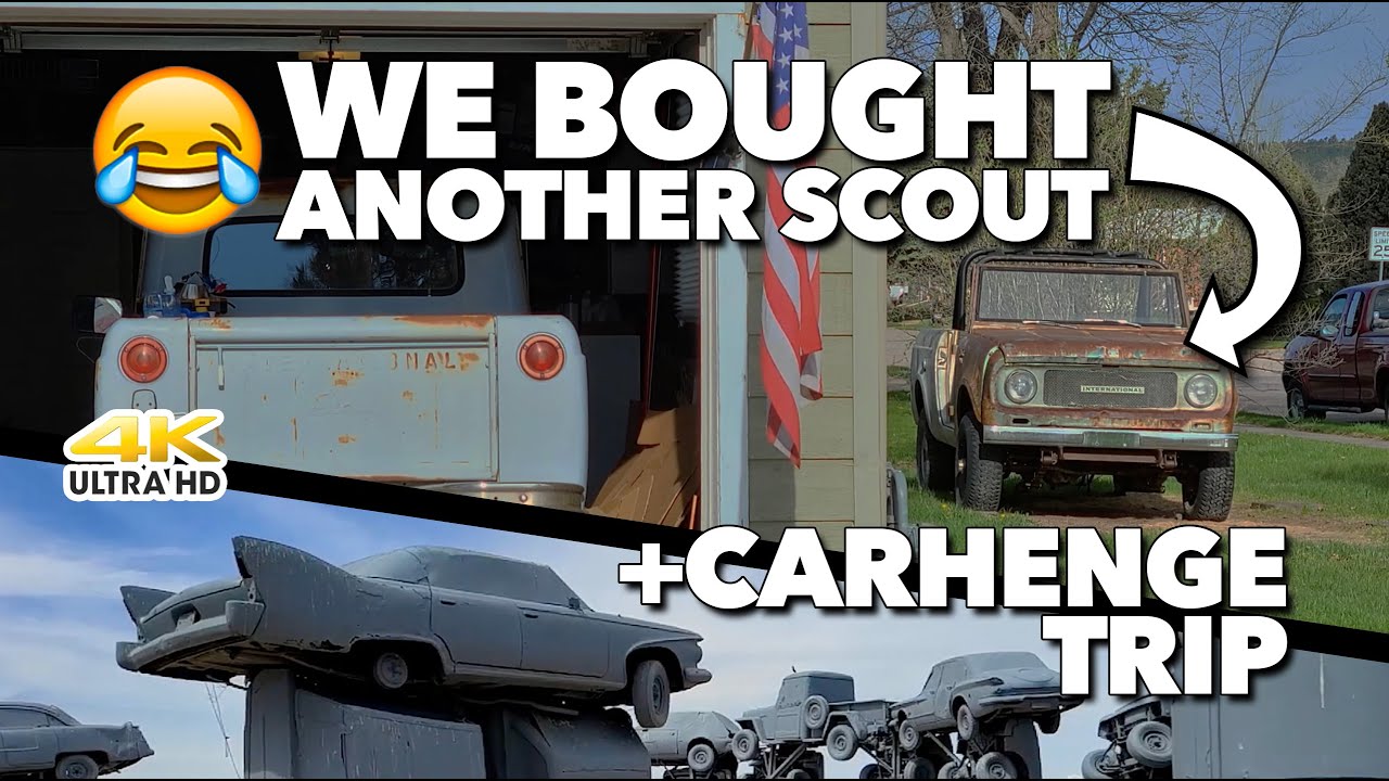 We Bought ANOTHER Scout?? +Carhenge (Alliance, Nebraska)
