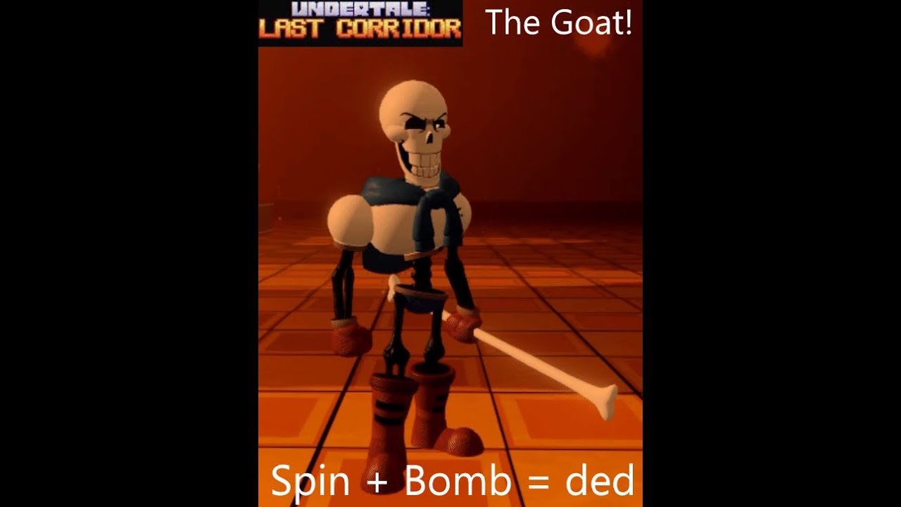 Revenge Papyrus The Goat Himself! | Undertale: Last Corridor