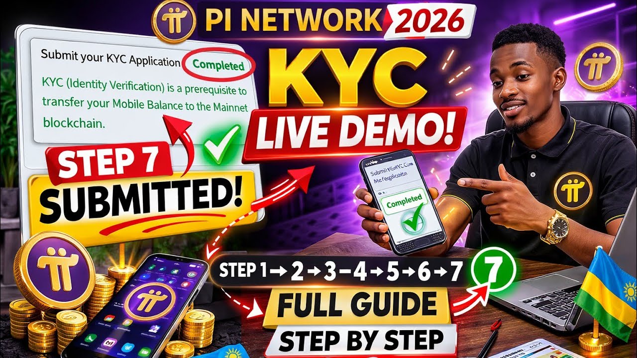 Uko Wakora KYC ya Pi Network 2026 | Step by Step Tutorial mu Kinyarwanda