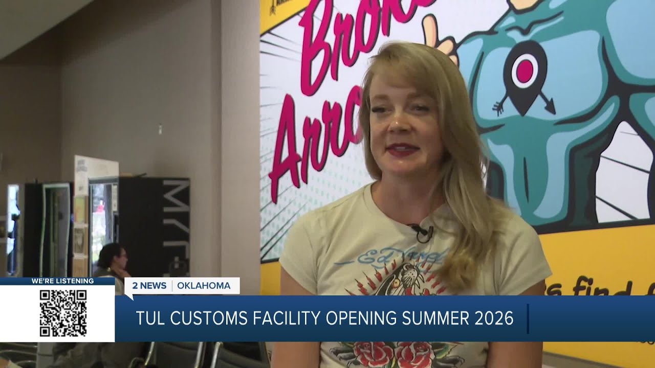 'I'm just excited': Tulsa airport offers tours of new customs facility