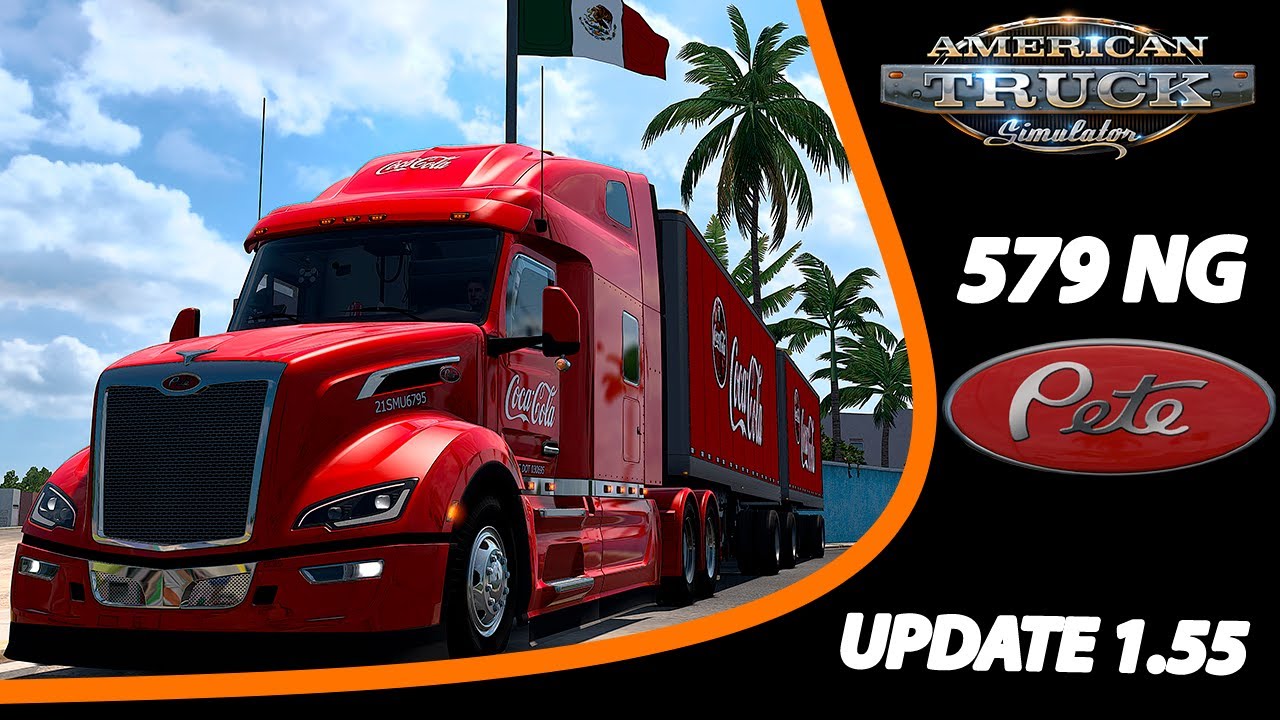 4k 🔴 #mod PETE 579 NEXT GEN // MAPA MEXICO 1.55 UPDATE ATS