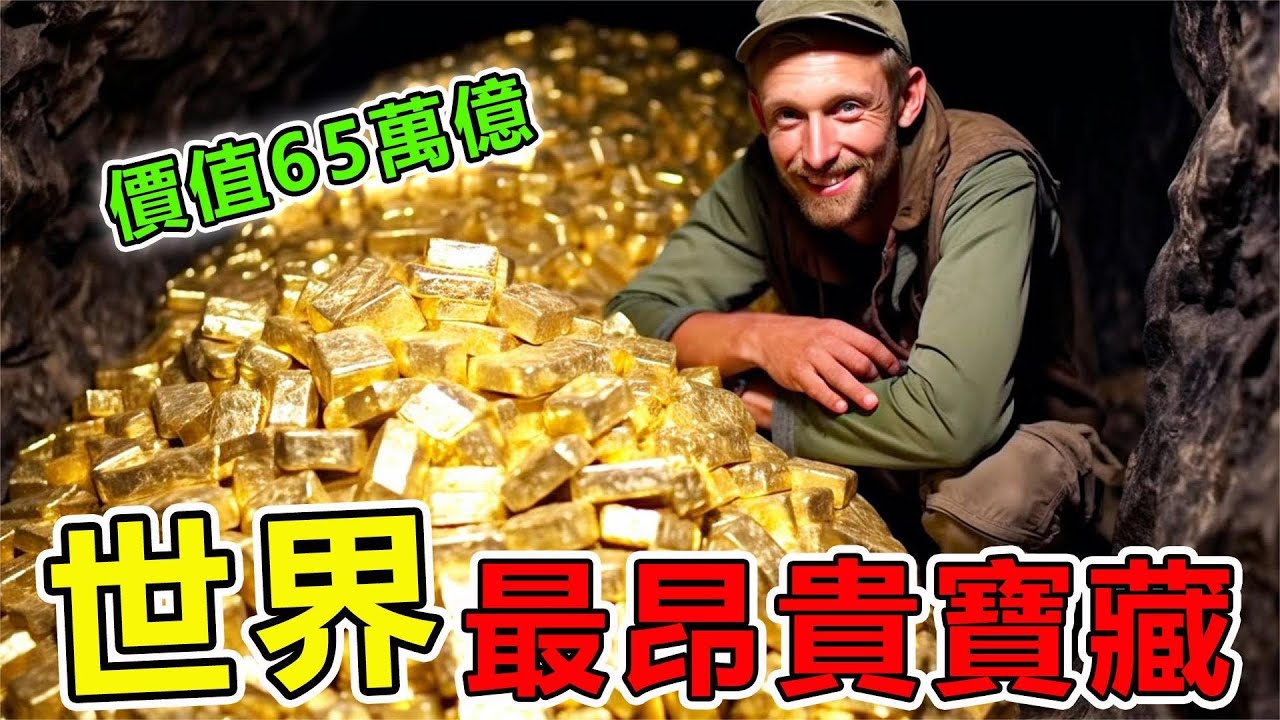 世界上&ldquo;最昂貴&rdquo;的10大寶藏發現，第一名價值65萬億，中國秦兵馬俑僅排行第三|#地球最TOP#地球之最#世界之最#出類拔萃#腦洞大開＃前10名#三星堆#圖坦卡門#秦兵馬俑#寶藏圖