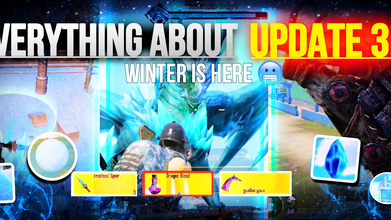 MASTER NEW UPDATE3.5🥶🥶bgmi |pubg |everything about new winter update