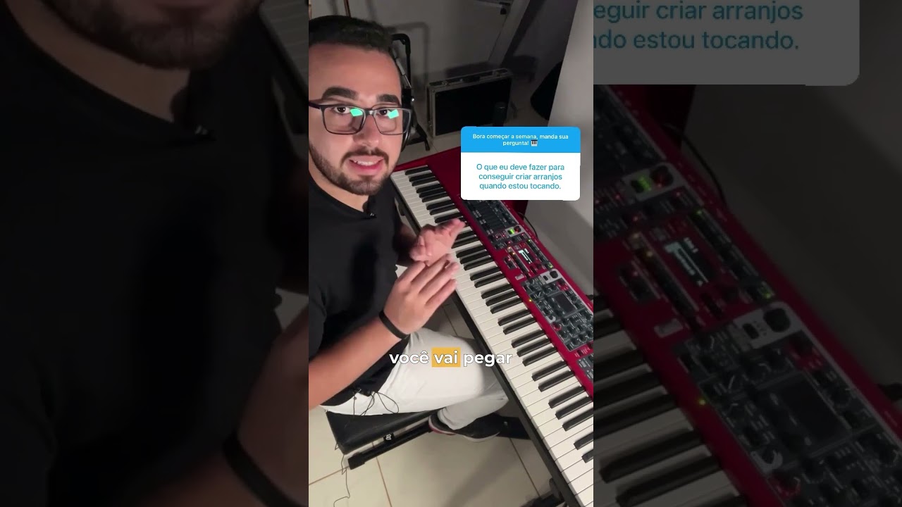 CRIAR ARRANJOS NO TECLADO