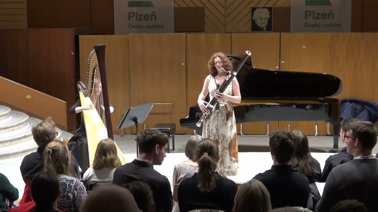 E. Bozza: Récit, Sicilienne et Rondo | Anna Farářová – fagot, B. Klablenová - harfa | 7.4.2025
