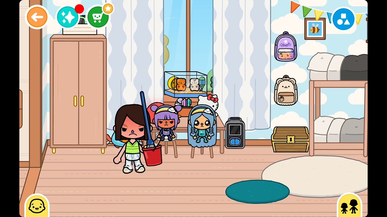 The mean babysitter With Voices 