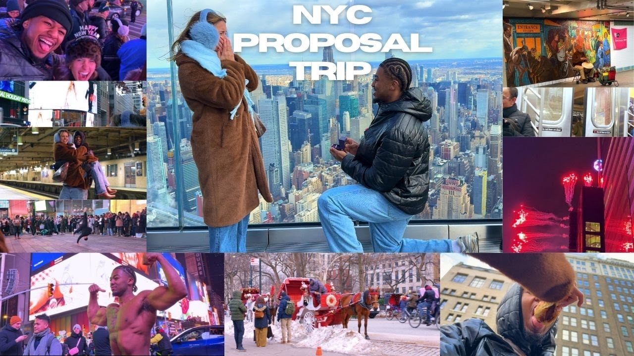 Proposing To My Girlfriend In New York City on NYE!!!
