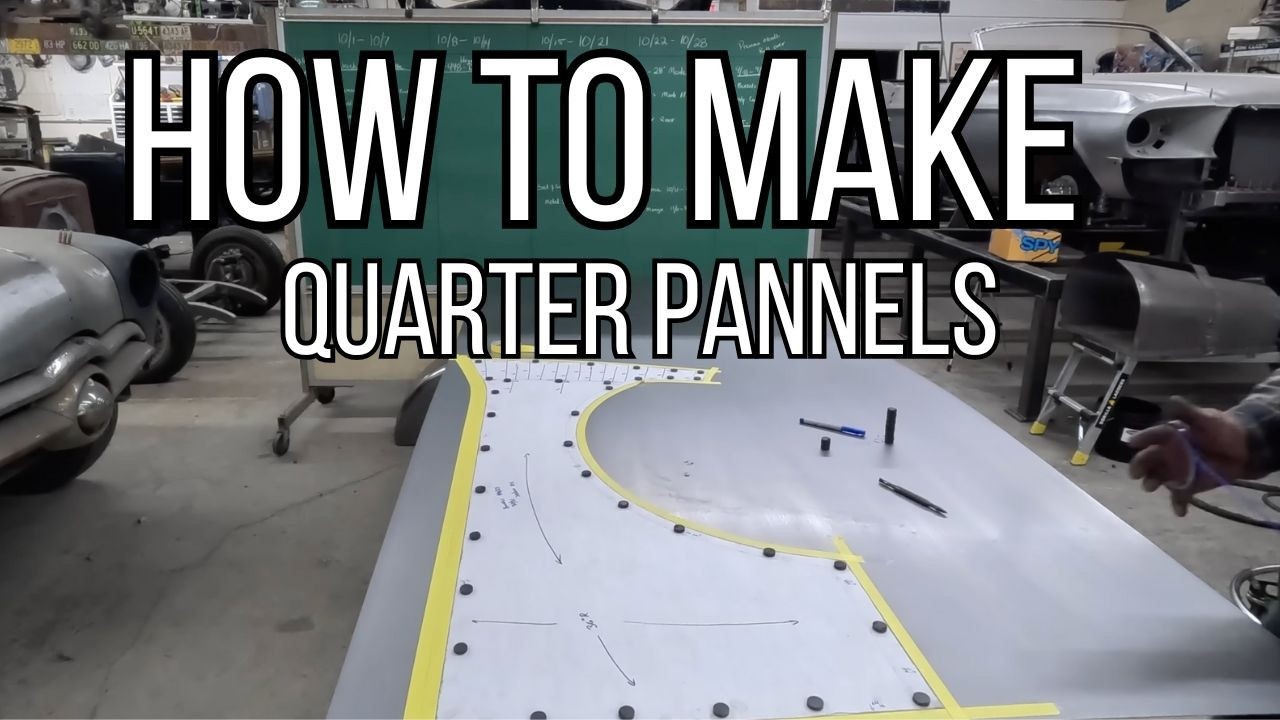 Make A Model A Sedan Quarter Panel From Scratch? Sure Why Not!