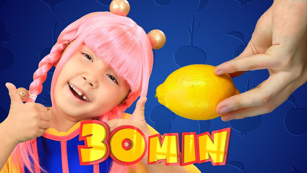 Yummy fruits & Vegetables with Mini DB | Mega Compilation | D Billions Kids Songs