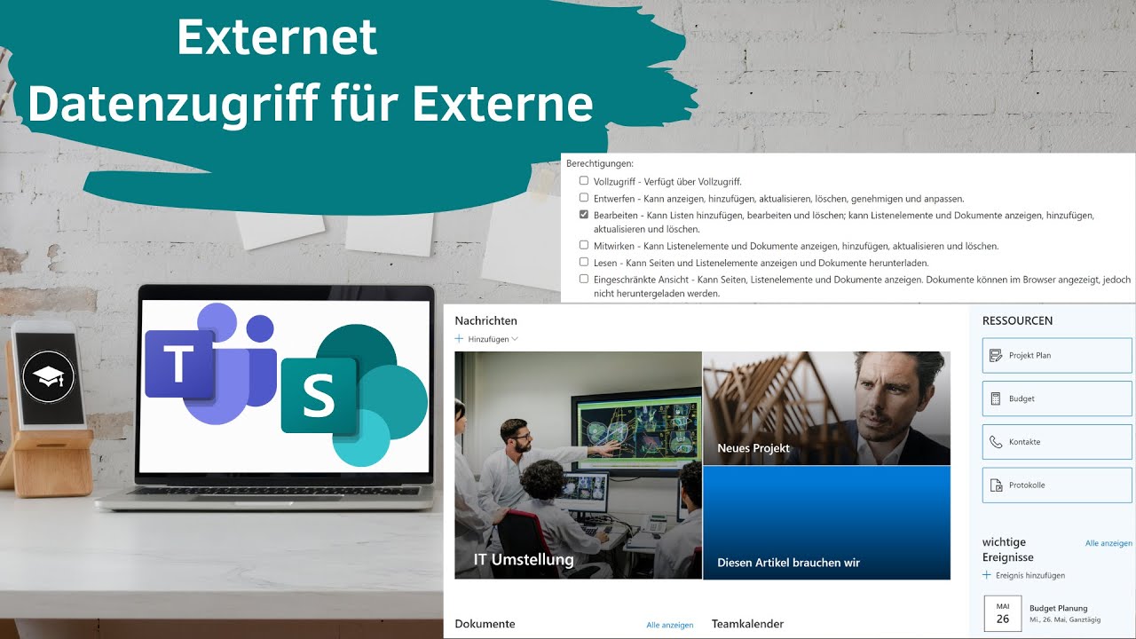 Externet mit SharePoint und Teams aufbauen | Daten mit Externen teilen trotz Verbot?
