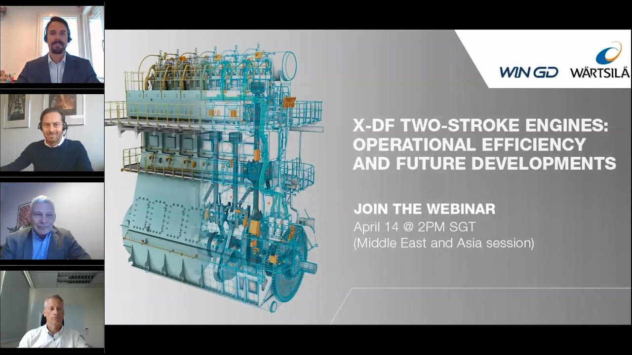 WinGD & Wärtsilä X-DF Engines Webinar - Operational Efficiency & Future Technologies